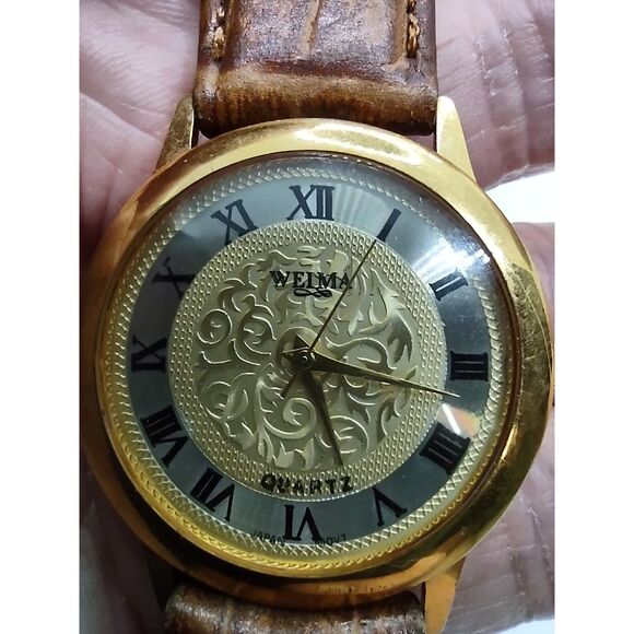 Welma 18K Gold Plated Vintage Really Rare Watch - Picture 1 of 14